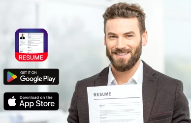 Create professional ATS-friendly resumes for free with Intelligent CV Resume Builder App on Android and iOS